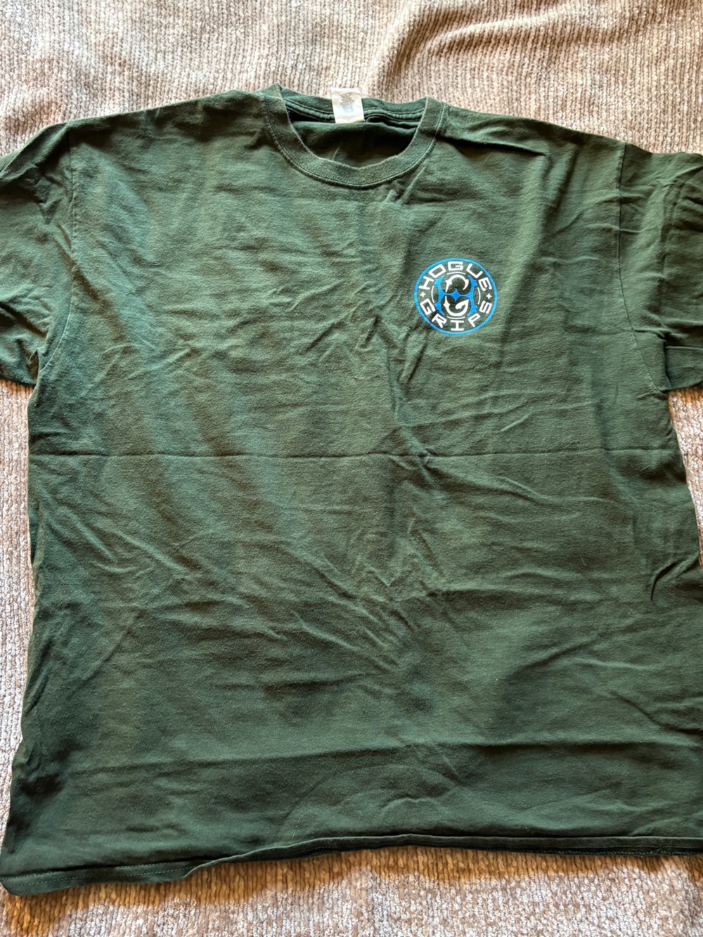 Men’s XL Green Hogue Grips Shirt